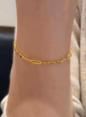 金色几何手链女款2025新款
