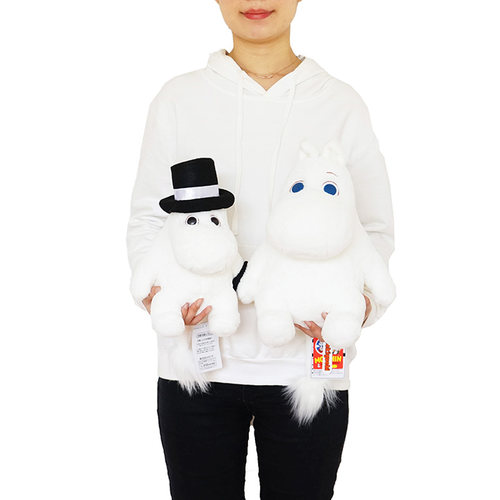 日本采购正品moomin限量正版姆明一族小肥肥姆明公仔玩偶毛绒玩具 - 图1