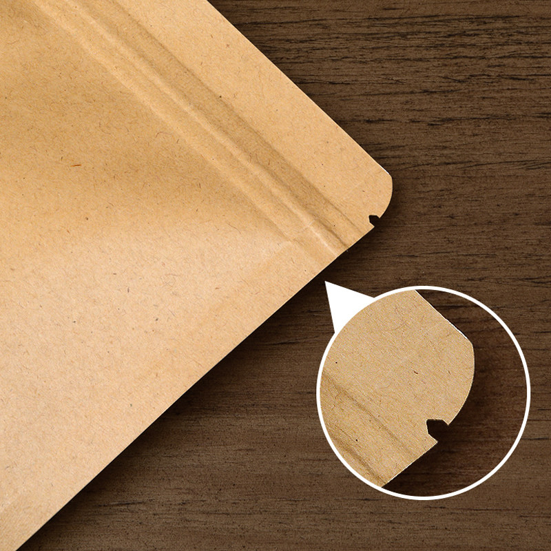 通用私藏茶饼袋牛皮纸铝箔袋密封防潮自封袋收纳袋200g500g茶饼袋,淘宝优惠券,粉丝福利购,淘宝优惠卷