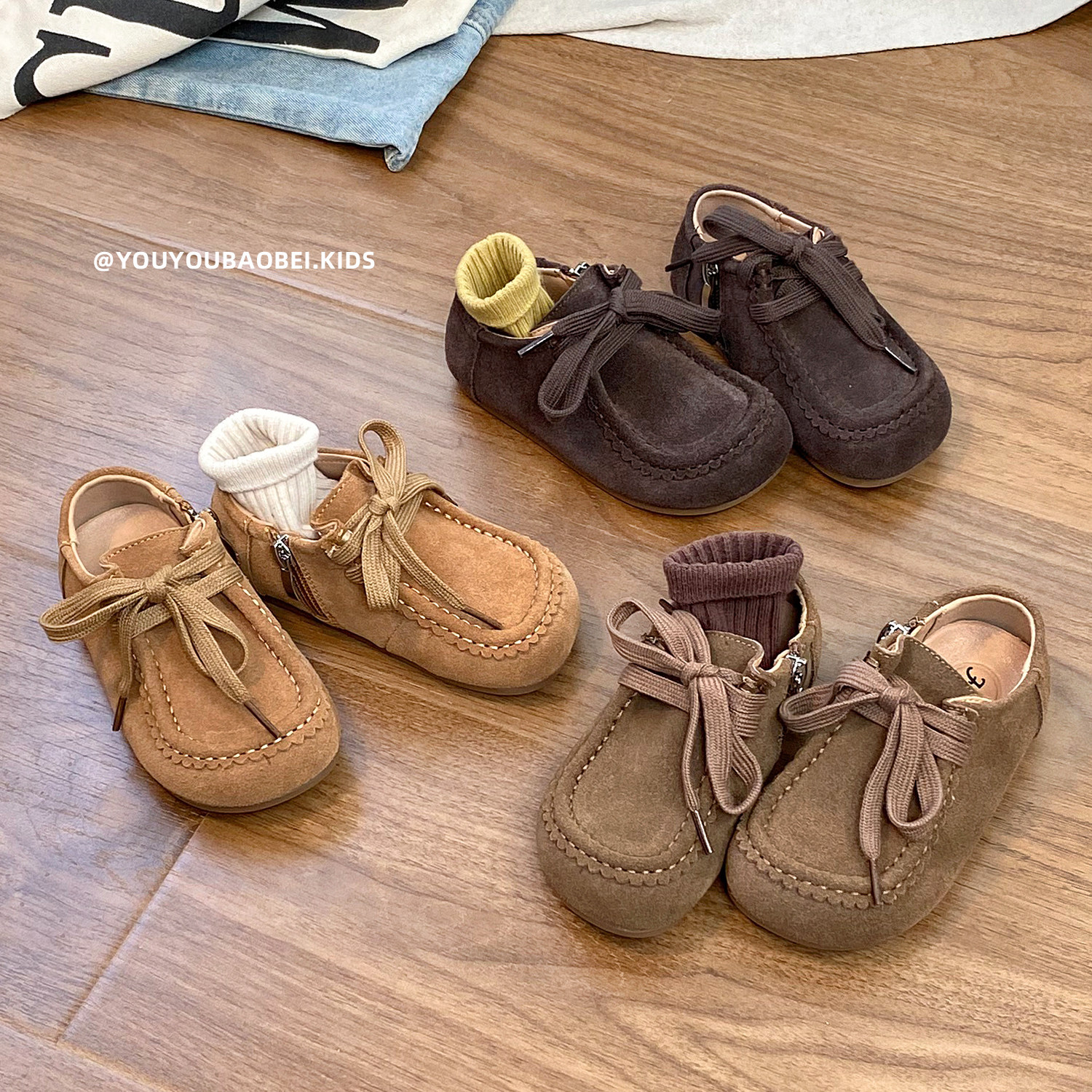 韩版儿童皮鞋2025秋季新款真皮女童单鞋勃肯鞋软底透气男童豆豆鞋,淘宝优惠券,粉丝福利购,淘宝优惠卷
