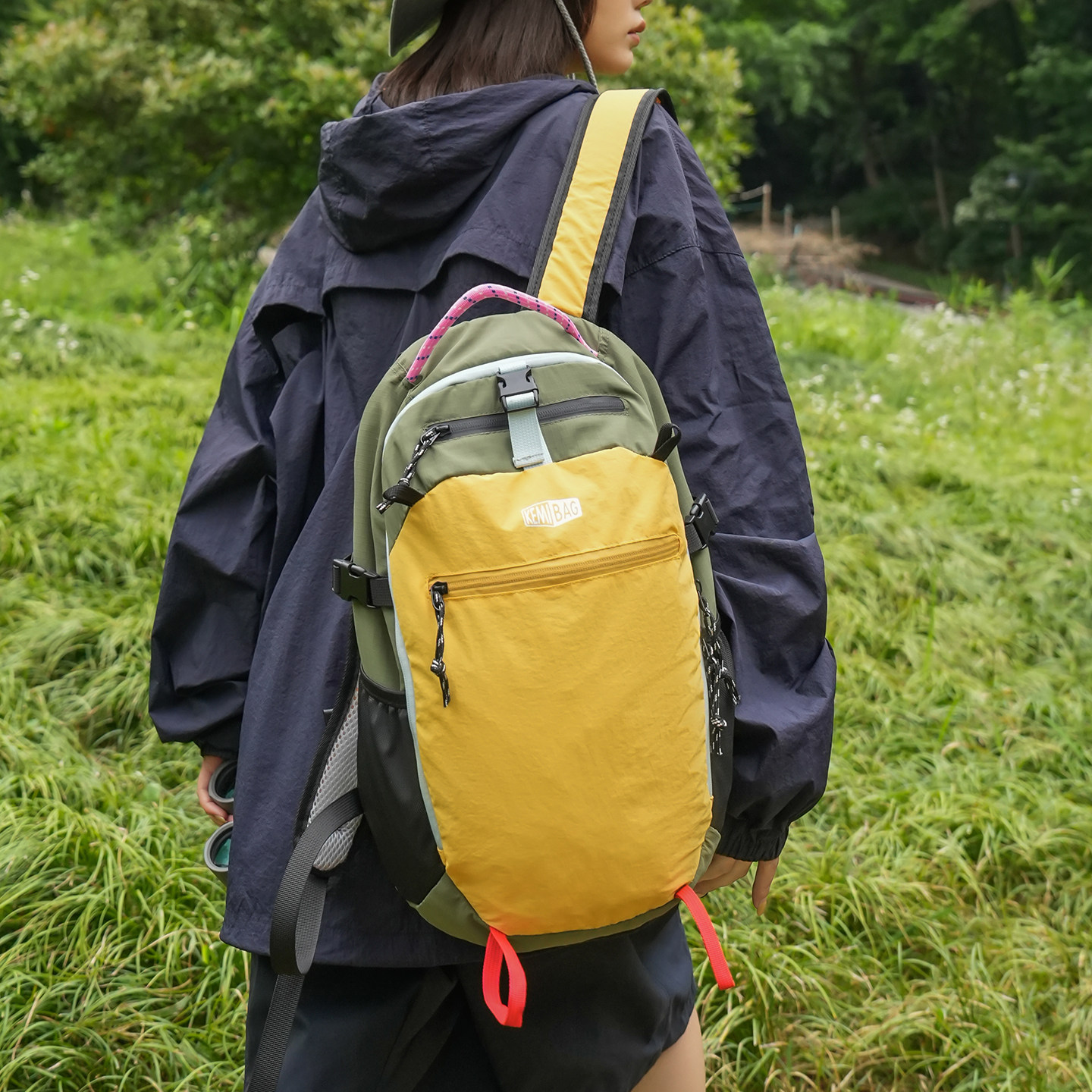 Travel backpack, outdoor mountaineering bag, commuter school bag
