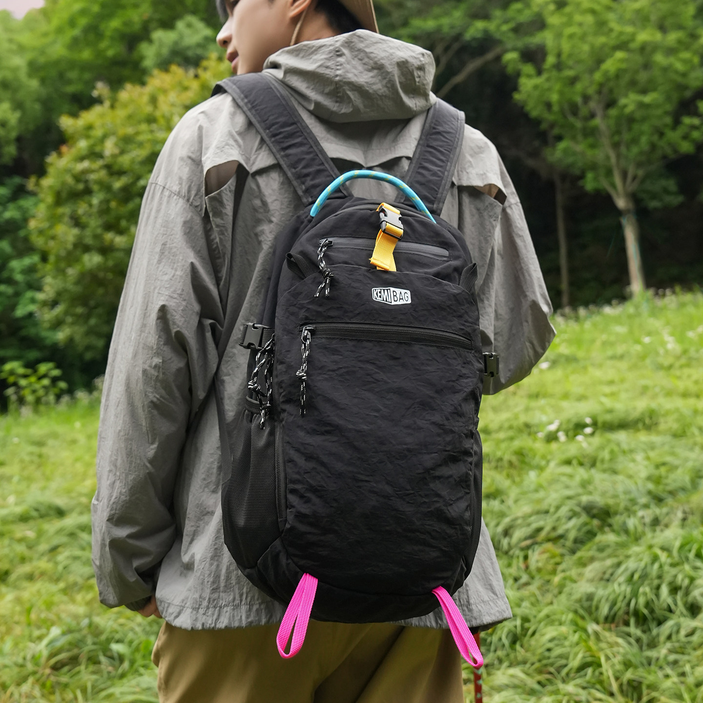 Travel backpack, outdoor mountaineering bag, commuter school bag