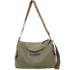 Retro canvas crossbody bag trendy postman shoulder bag