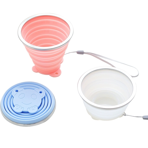 Портативная телескопическая высокотемпературная мини -складная водяная чашка