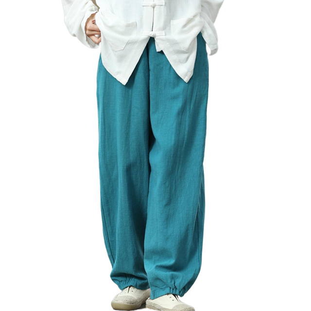 Jihe ວ່າງຂາໄຂມັນ trousers tai chi pants