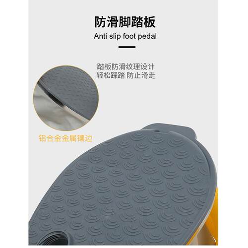 专业脚踩打气泵脚踏泵充气泵橡皮艇皮划艇冲锋舟充气船艇配脚踩泵 - 图2