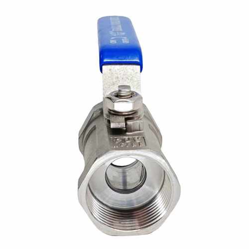 Q11F-16P 304不锈钢一片式球阀 螺纹球阀 不锈钢球阀DN8/10/15/20 - 图1