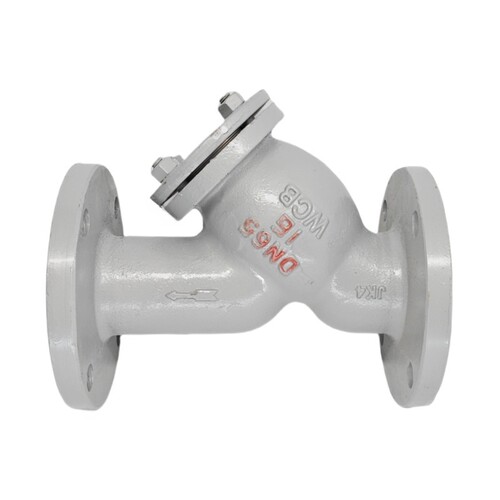 阀门GL41H-16C/25C铸钢Y型过滤器 碳钢法兰过滤器DN15 20 25 6580 - 图1