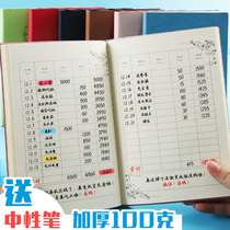Mutual Trust a5 Bookkeeping Notebook Financial Notebook Financial Details Flowing Water Hands Books This Korea Cute Sloth People Multifunction Tent Cashbook Cash Diary Books Family Flower Sales Receipts of receipts and books