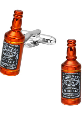 爆款红色酒瓶袖钉 法式长袖衬衫袖钉 衬衣配饰Cufflinks