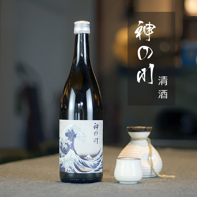神之川日式清酒12度日本韩国料理烧酒洋酒6支整箱发酵米酒日料酒