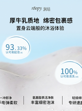 润培自嘲熊联名氨基酸留香沐浴露