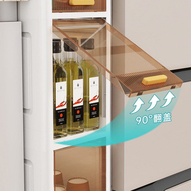 窄边夹缝收纳柜加厚免安装卫生间抽屉式阳台户外储物柜缝隙柜,淘宝优惠券,粉丝福利购,淘宝优惠卷