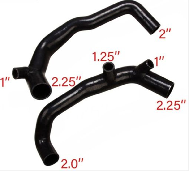 适用宝马N54 E90 E91 E92 E93 135i 335i涡轮管硅胶进气管耐高温 - 图0