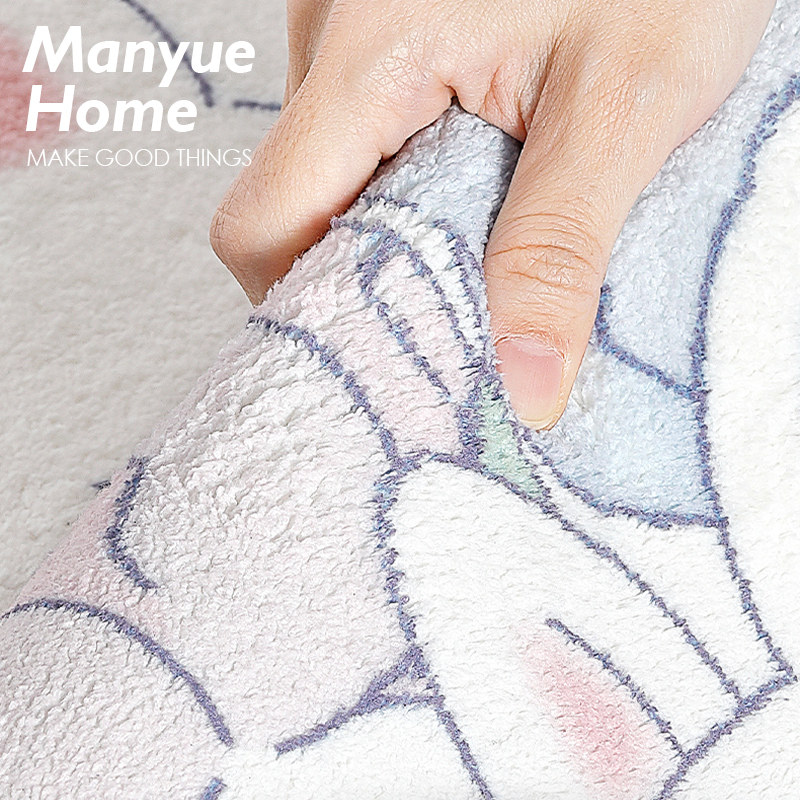 M.life  卧室地毯床边垫长条坐垫家用儿童房间羊羔绒地垫可睡可坐,淘宝优惠券,粉丝福利购,淘宝优惠卷