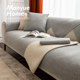 Manyuejia Japanese style cotton and linen living room sofa cushion solid color