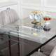 Odorless soft glass PVC transparent waterproof and oil-resistant tablecloth