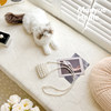Bay window mat Manxiaomian bay window mat anti-slip