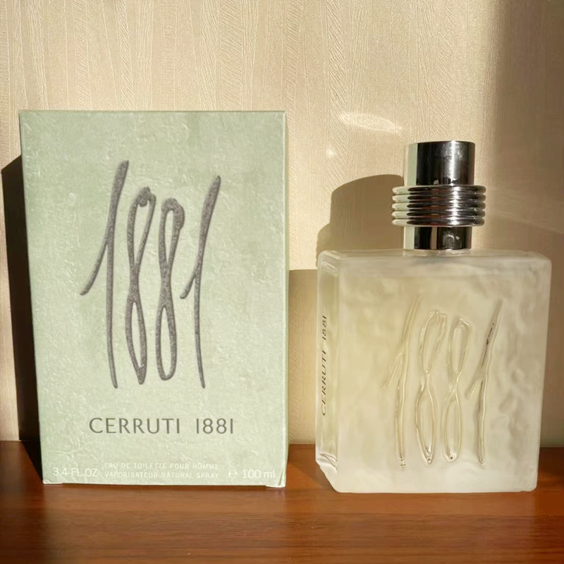 正品现货切瑞蒂Cerruti 1881 Men经典同名男士香水 100ml-图0