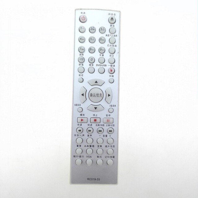 Suitable for BBK DVD remote control RC019-33