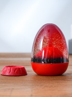 火山蛋减压油漏沙漏创意摆件情绪稳定桌面油滴计时器儿童节礼物