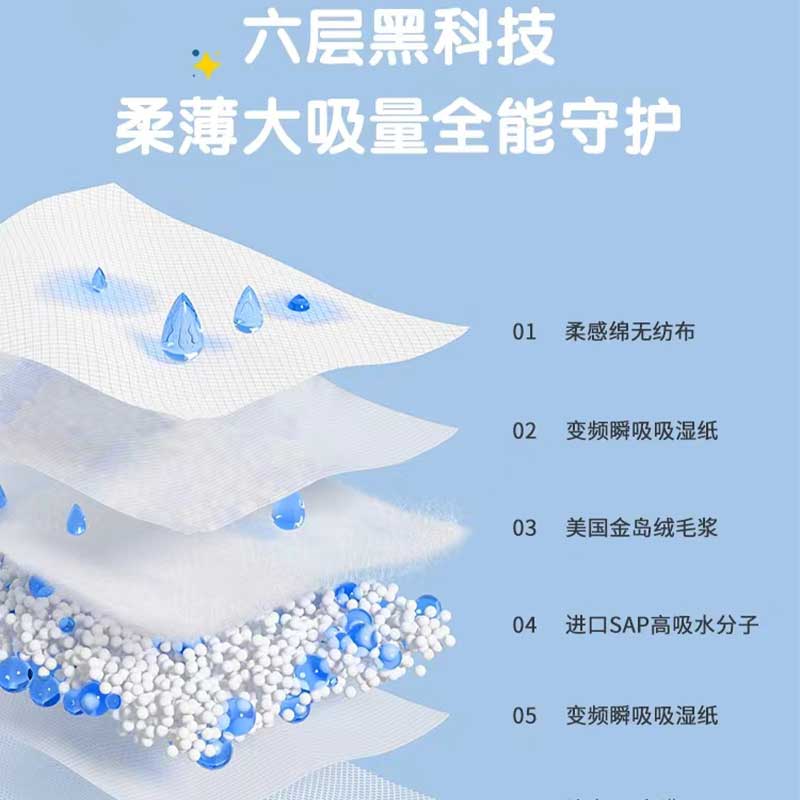 小布头三角巾婴儿尿片魔术贴T型隔尿垫巾婴儿一次性尿布超薄透气