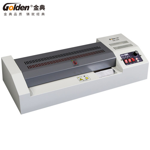 金典GD-320 塑封机 电动过塑机 冷裱/热裱覆膜机照片文件证件执照 过膜过胶机 封装机 - 图1