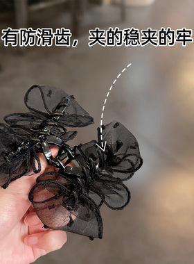 中号抓夹女适合发量少高级感泡泡