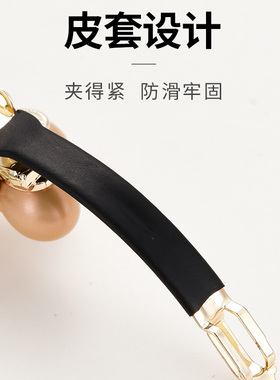 半扎发发夹女短烫发发卡珍珠一字夹后脑勺弹簧夹水钻夹子头饰横夹