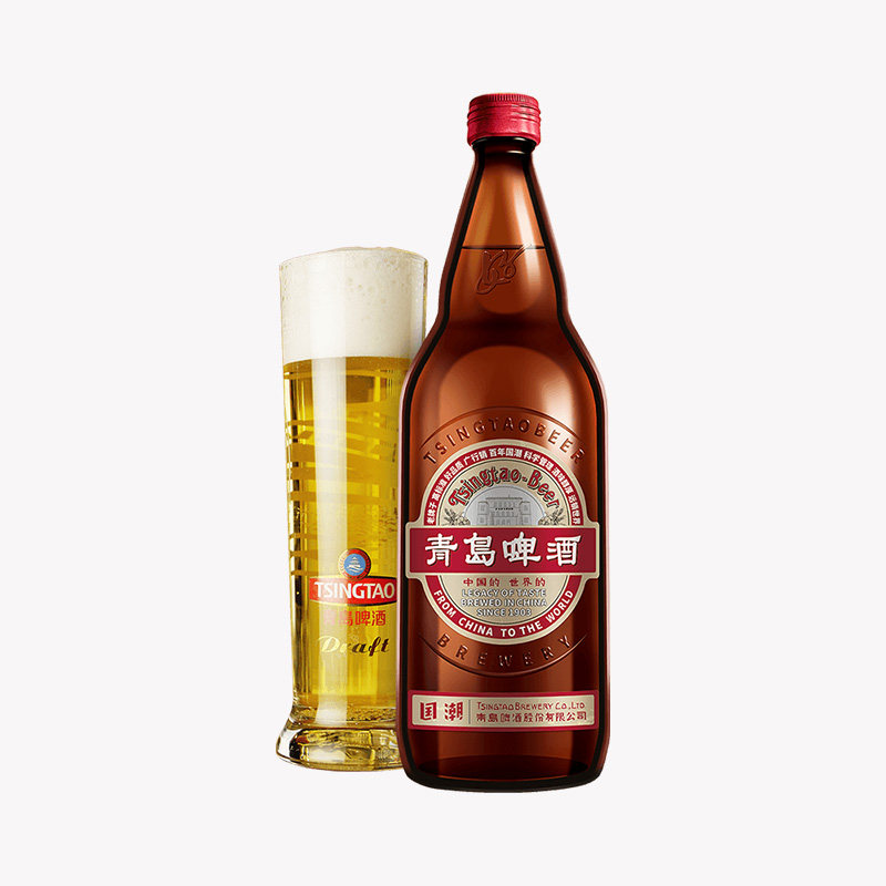 【渠道】青岛啤酒国潮系列815ml*6瓶箱啤,淘宝优惠券,粉丝福利购,淘宝优惠卷