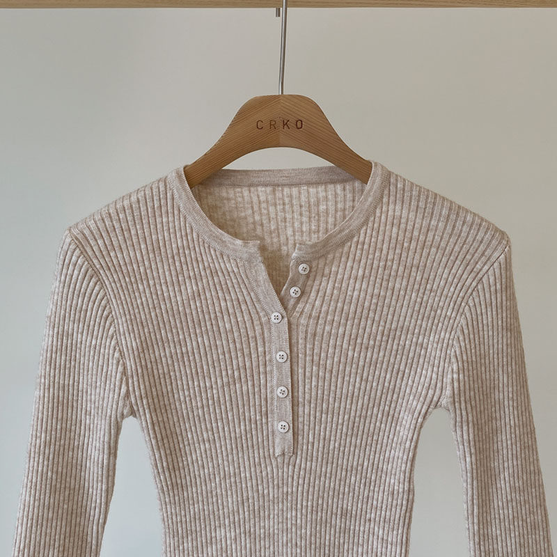 韩国直邮crko2020秋季新款针织衫 thejamy海外T恤