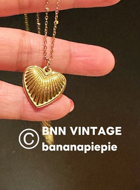 甜美洋气Vintage复古中古爱心气质精致小众轻奢芭比明星时尚 项链