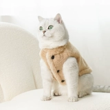 Удерживающая тепло бархатная шерстяная ткань, защищающий от холода жилет, демисезонный шнурок-держатель