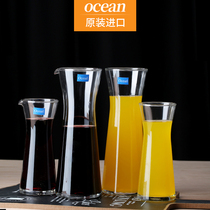 Thai imports transparent round Wine Bottles wine bottles Wine Bottles glass Wine Bottles Domestic Cold Kettle 6 only