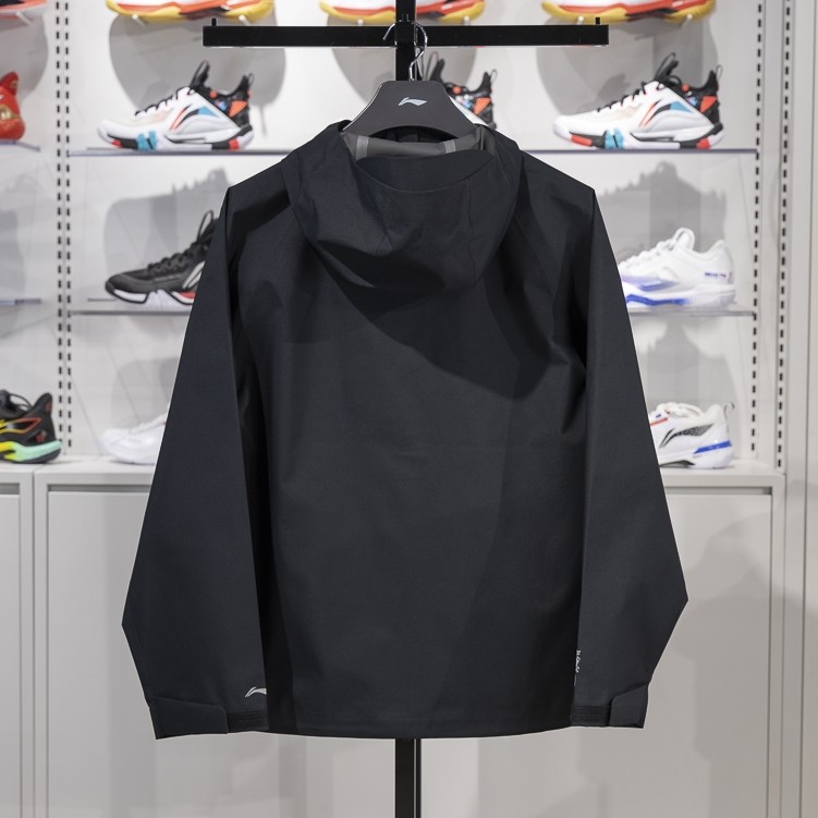 李宁冲锋衣24新款户外单层男女同款防水运动风衣连帽外套AEMU049,淘宝优惠券,粉丝福利购,淘宝优惠卷