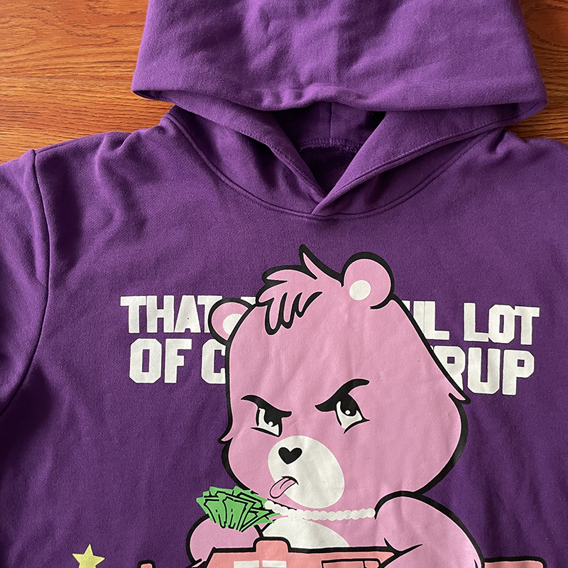 That's A Awful Lot Of Cough Syrup Hoodie 小熊星星潮牌卫衣 - 图1