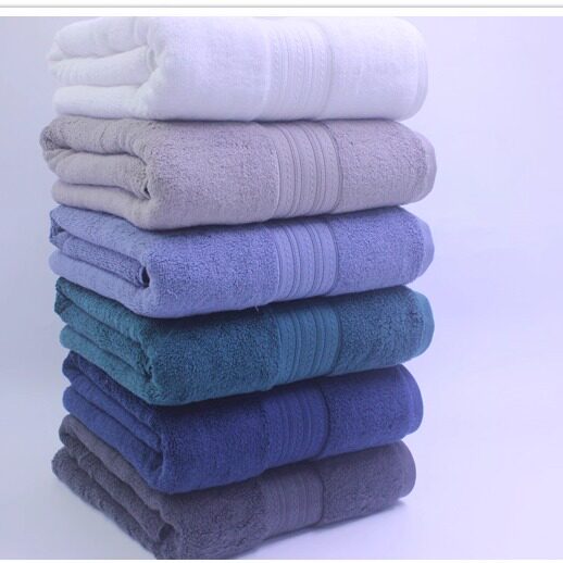 500克以上出口欧美尾货全纯棉高品质强吸水瑕疵浴巾可绣定制logo