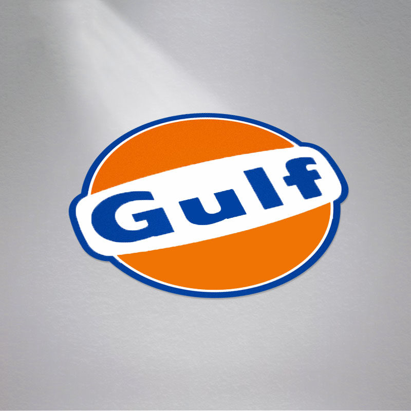 拉花引擎海湾加油站车身汽车石油GULF油箱摩托车车贴赞助商,淘宝优惠券,粉丝福利购,淘宝优惠卷