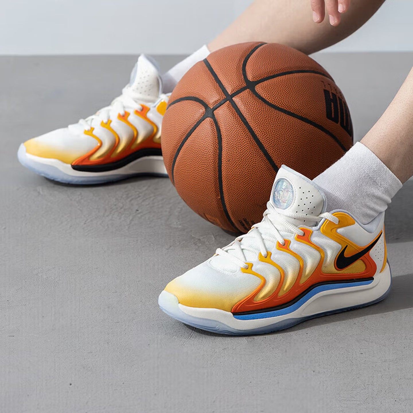 Nike KD 17 ЕР杜兰特全掌气垫缓震休闲实战篮球鞋FJ9488-700,淘宝优惠券,粉丝福利购,淘宝优惠卷