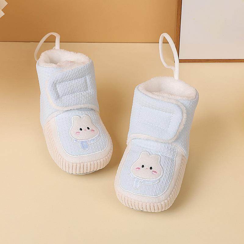 冬季婴儿鞋3—6—12个月防水布魔术贴防掉加厚初新生儿舒适步前鞋,淘宝优惠券,粉丝福利购,淘宝优惠卷