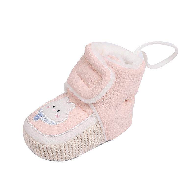 冬季婴儿鞋3—6—12个月防水布魔术贴防掉加厚初新生儿舒适步前鞋,淘宝优惠券,粉丝福利购,淘宝优惠卷