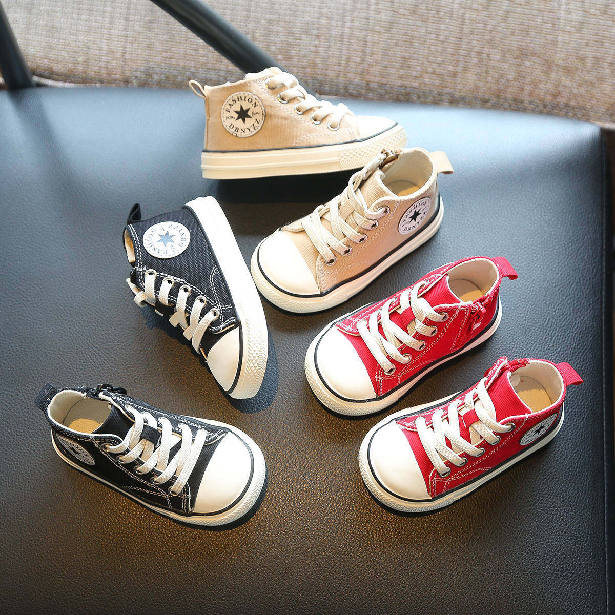 宝宝帆布鞋婴儿软底学步鞋秋0-1一3岁婴童鞋高帮幼儿春秋,淘宝优惠券,粉丝福利购,淘宝优惠卷