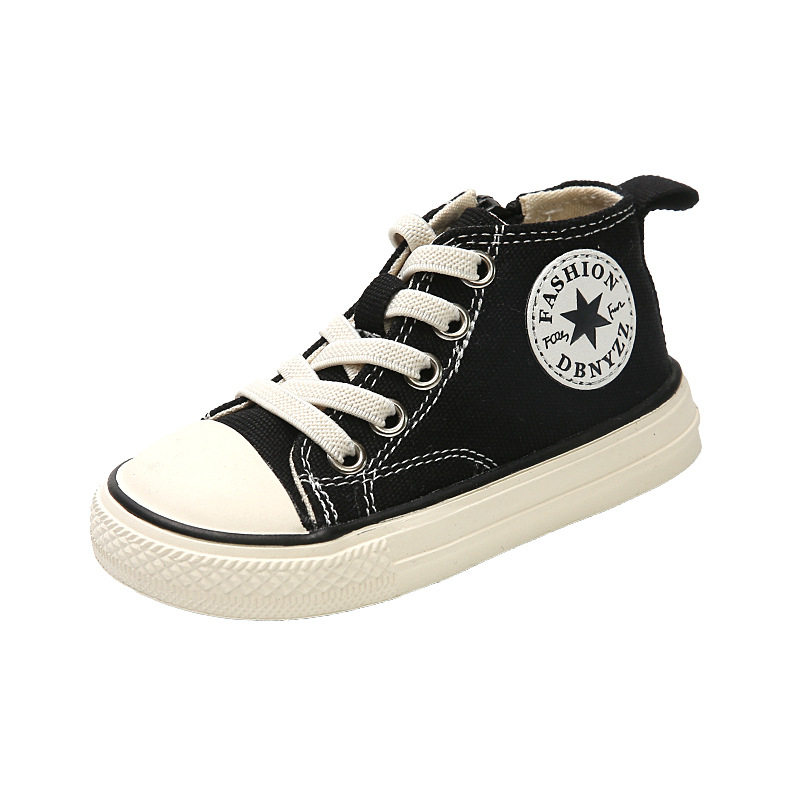 宝宝帆布鞋婴儿软底学步鞋秋0-1一3岁婴童鞋高帮幼儿春秋,淘宝优惠券,粉丝福利购,淘宝优惠卷