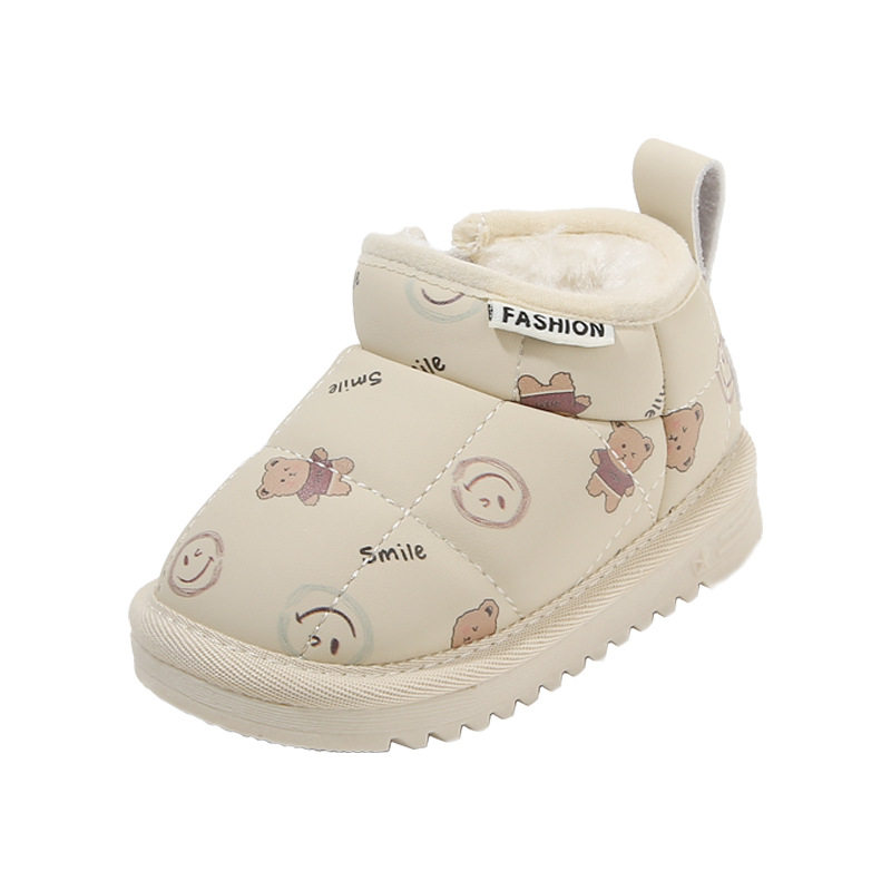 宝宝雪地靴小童冬季新款加绒加厚软底防滑男女童学步鞋保暖大棉鞋,淘宝优惠券,粉丝福利购,淘宝优惠卷