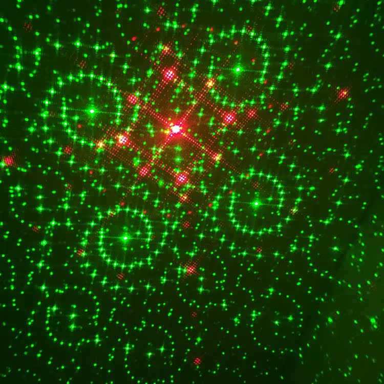 包房红绿激光+白色频闪酒吧KTV小激光灯效果灯爆闪灯满天星带频闪 - 图2