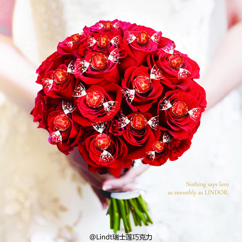 lindt lindor软心球进口结婚巧克力 爱巧夹心巧克力