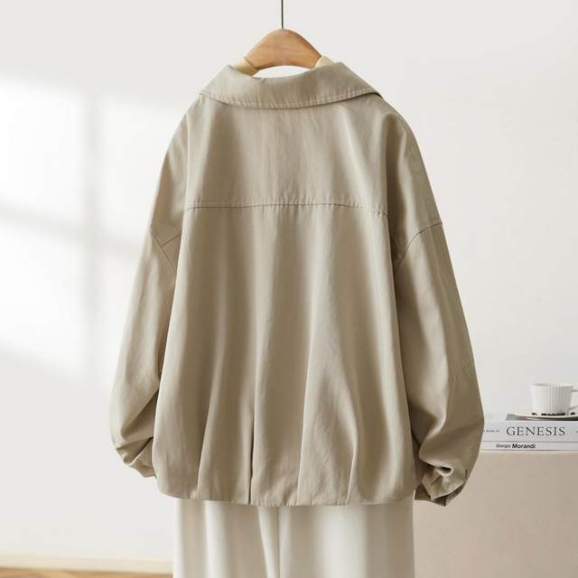 IHIMI Hai Mi design stand collar work style jacket