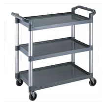 Whirlpool 2002 Enhanced service cart Three-layer cutlery placing multifunctional push cleaning car thickened plastic type