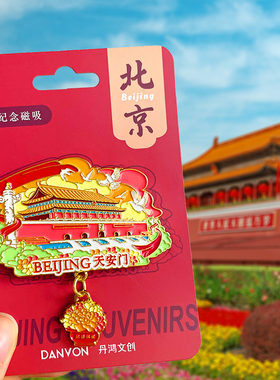 北京旅游文创冰箱贴纪念品天安门鸟巢长城天坛故宫北海公园圆明园