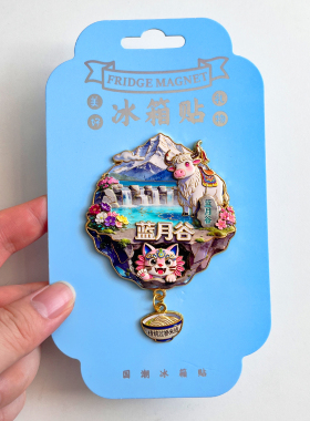 丽江冰箱贴旅游风景文创纪念品